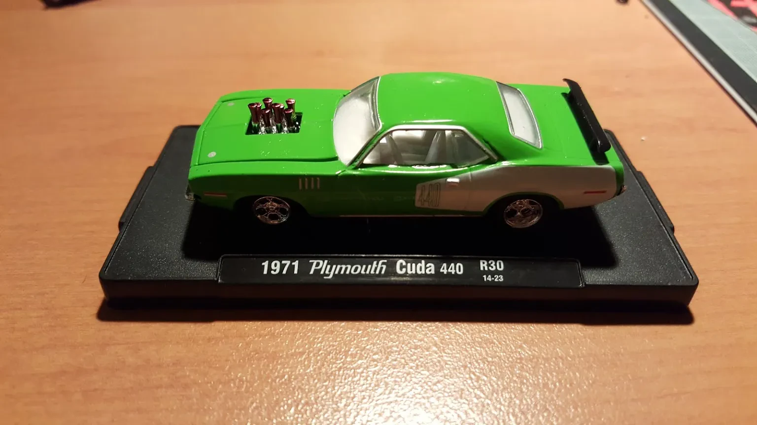 Collection of diecast engines