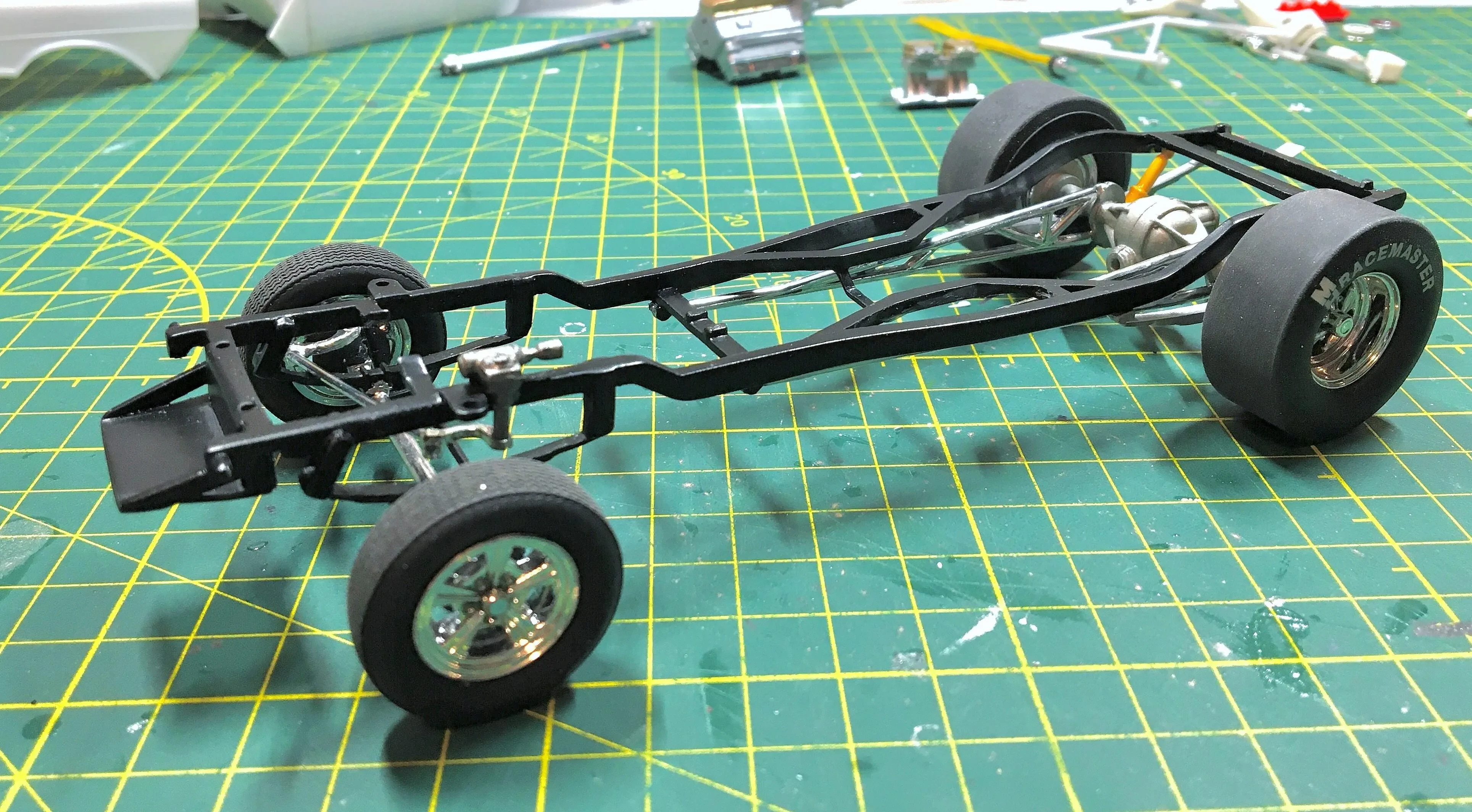 Detailed 1/18 Scale 1957 Chevy Gasser Diecast