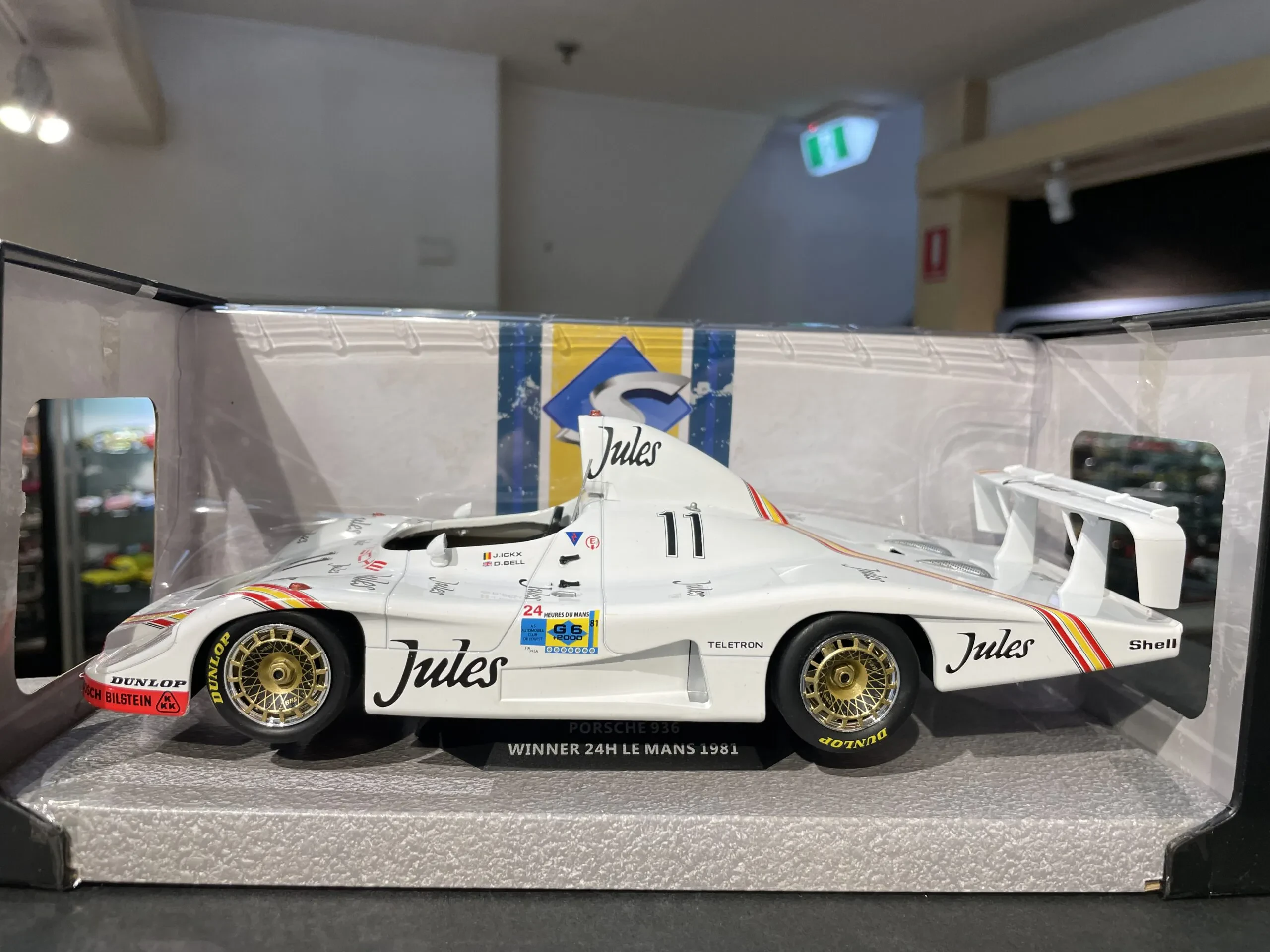 Solido model cars display