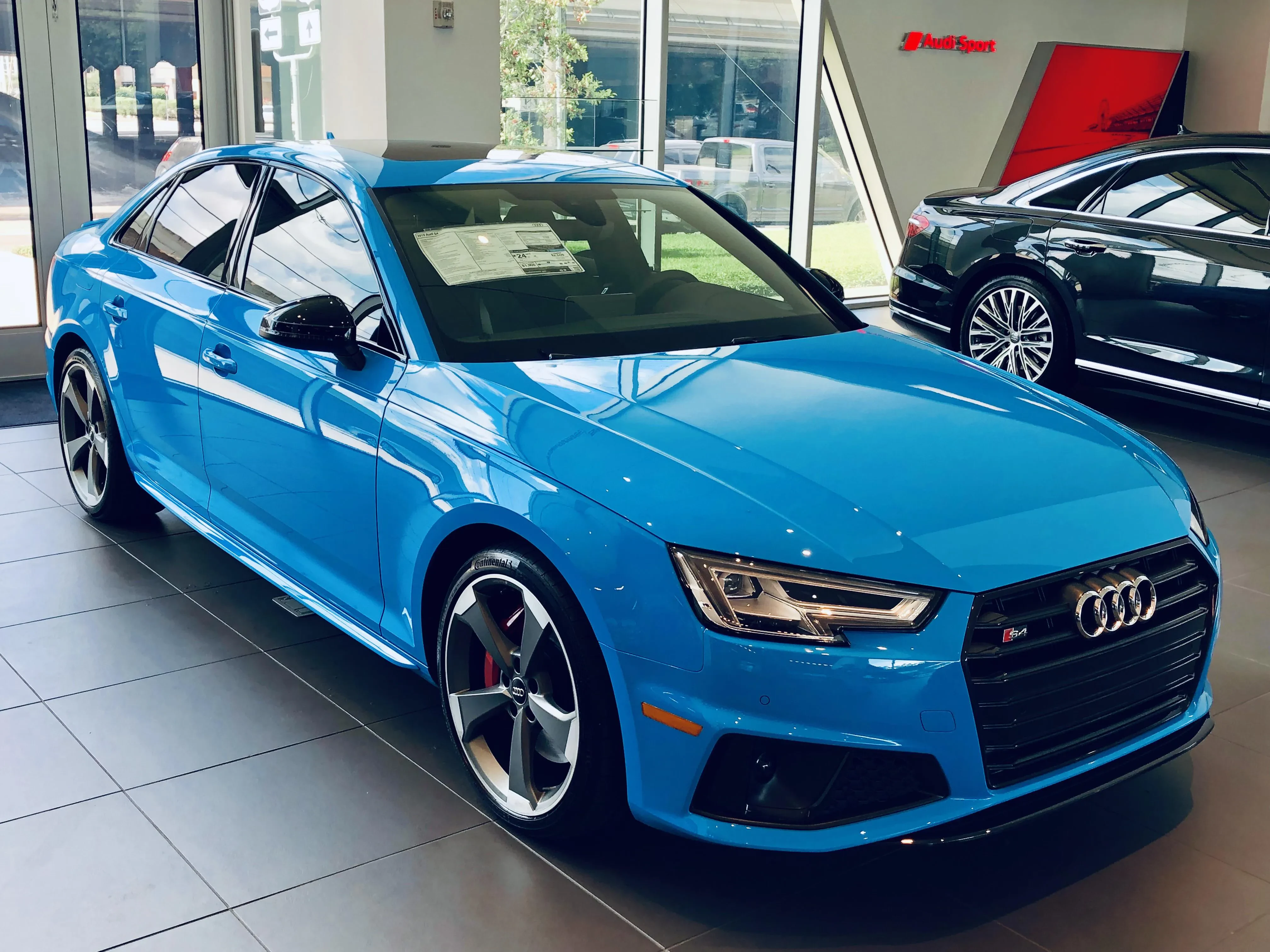 Audi S4 Diecast Blue