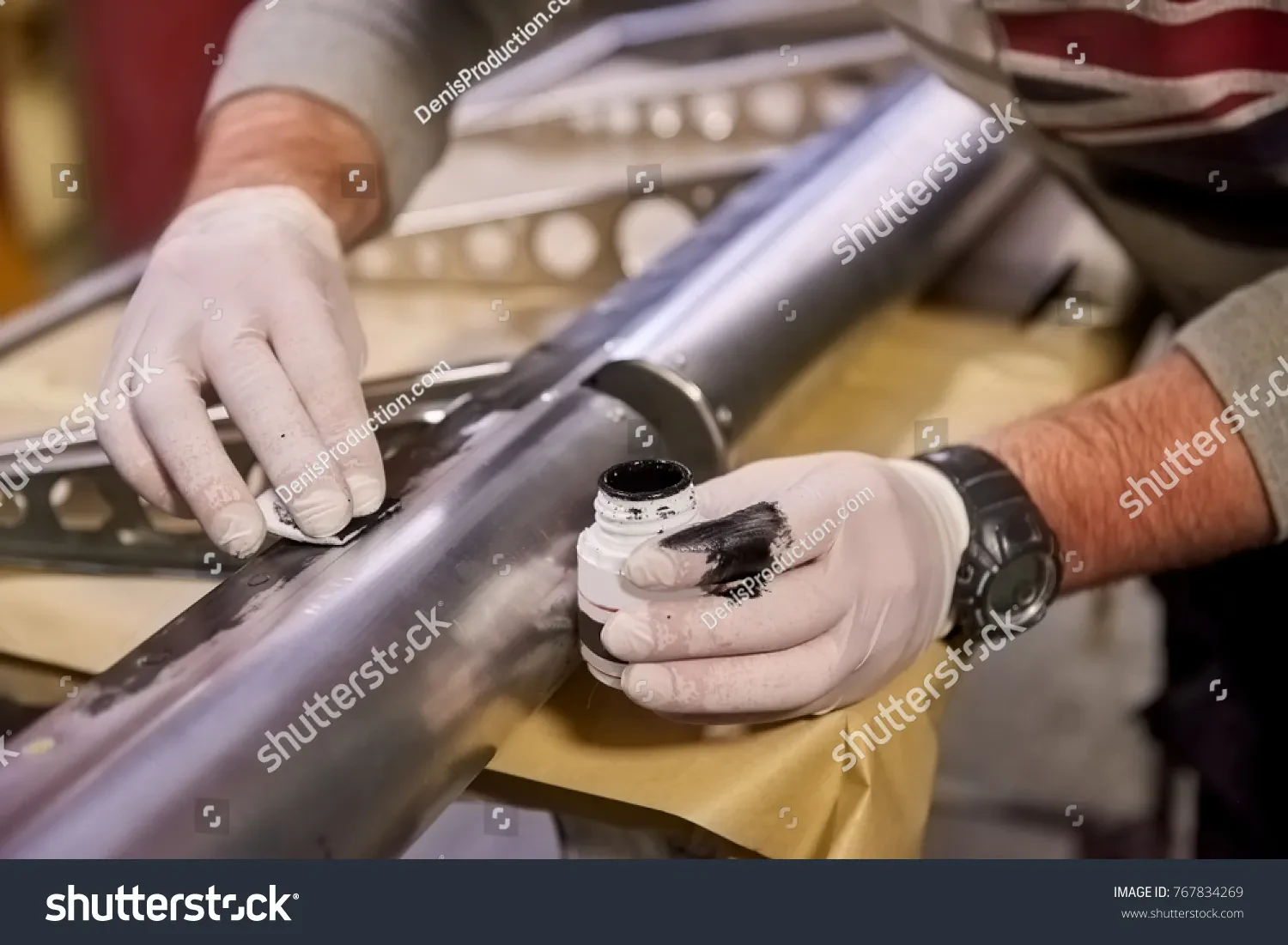 Applying primer