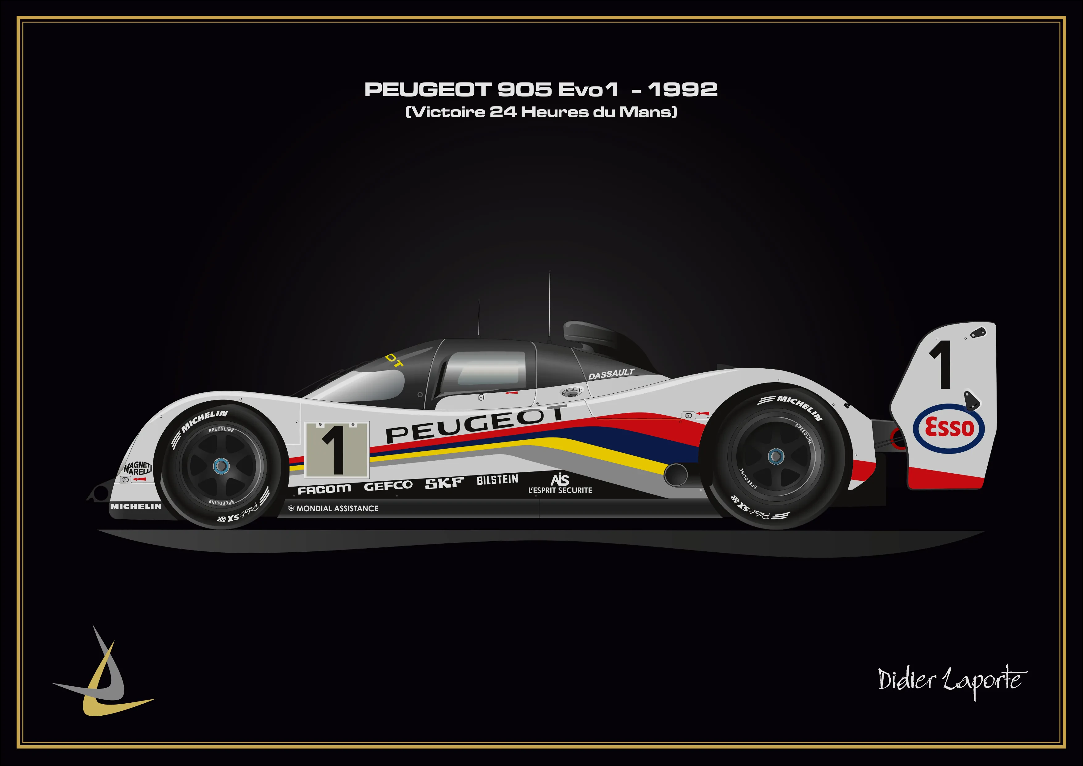 Peugeot 905 Le Mans Winner
