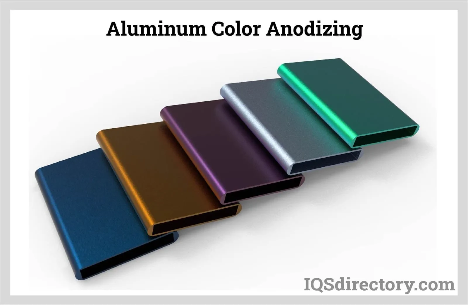 colored anodized aluminum