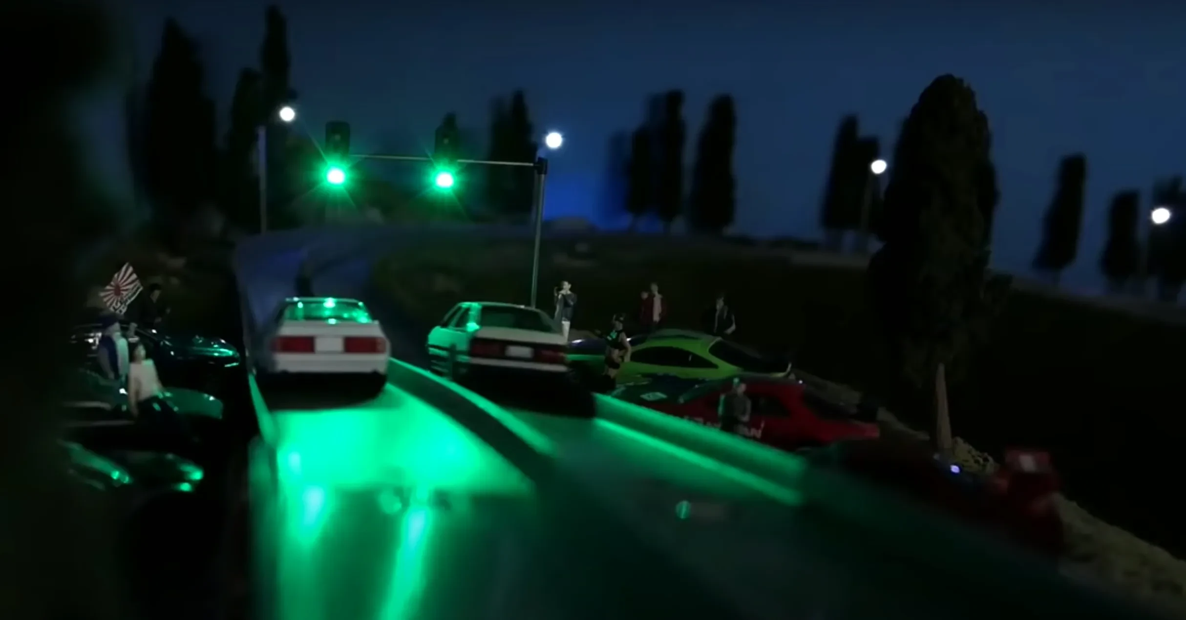 Diecast racing bike collection