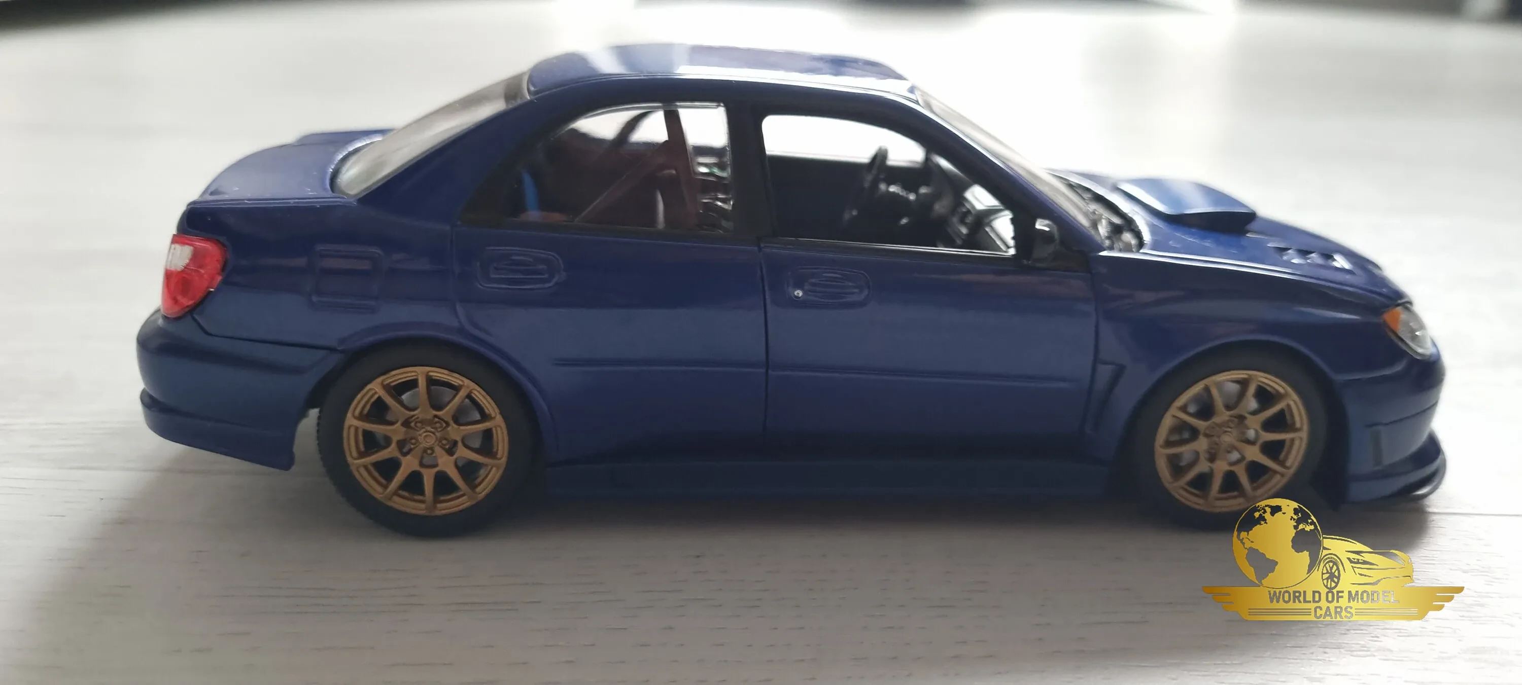 Subaru WRX diecast model
