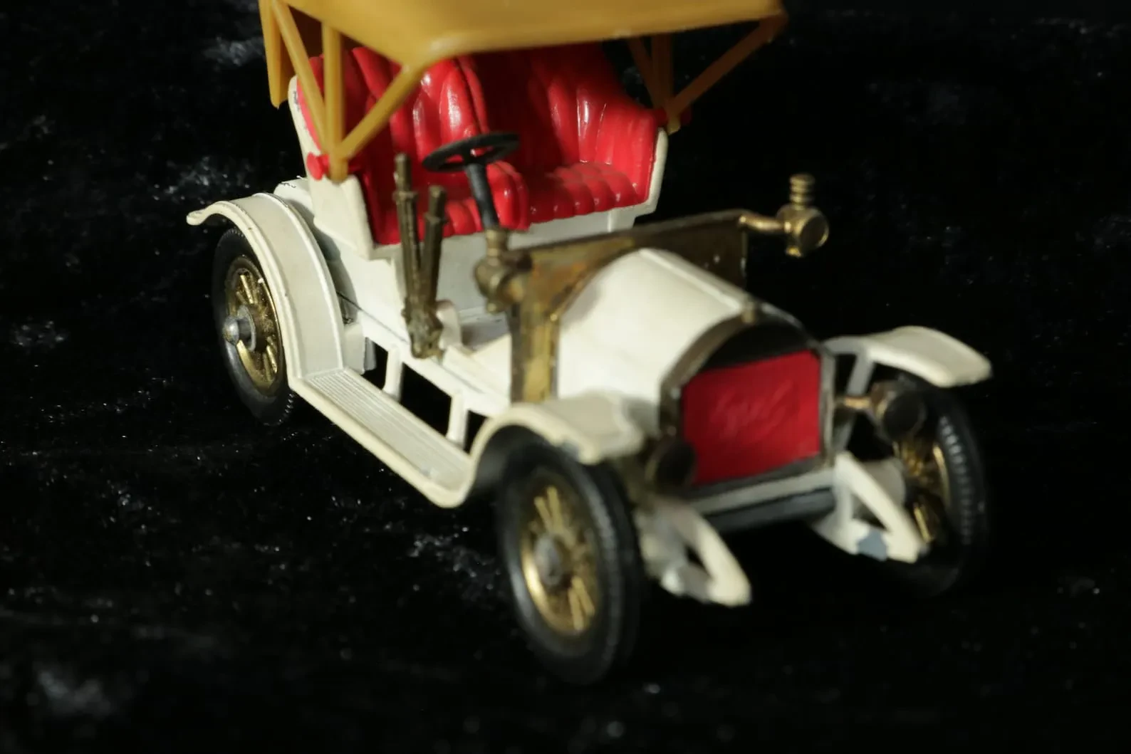 Close up of a rare diecast car