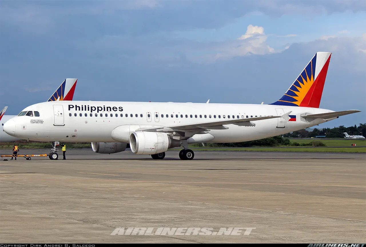 PAL Airbus A320 diecast model