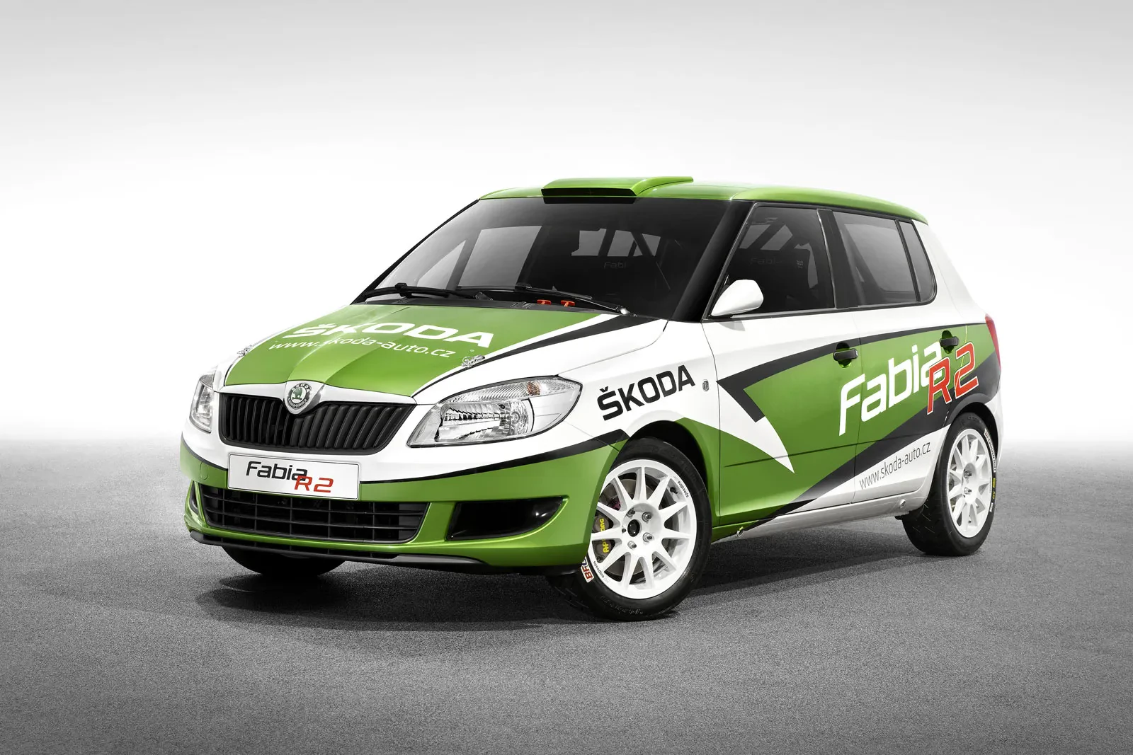 Skoda Fabia diecast rally version