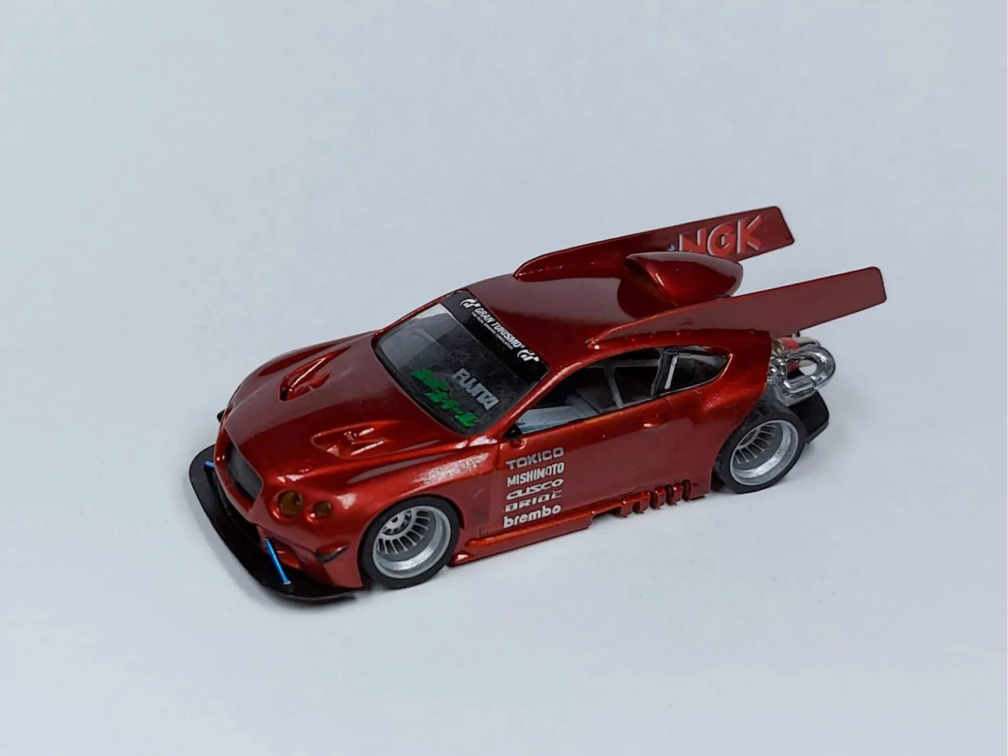 Custom diecast painting techniques