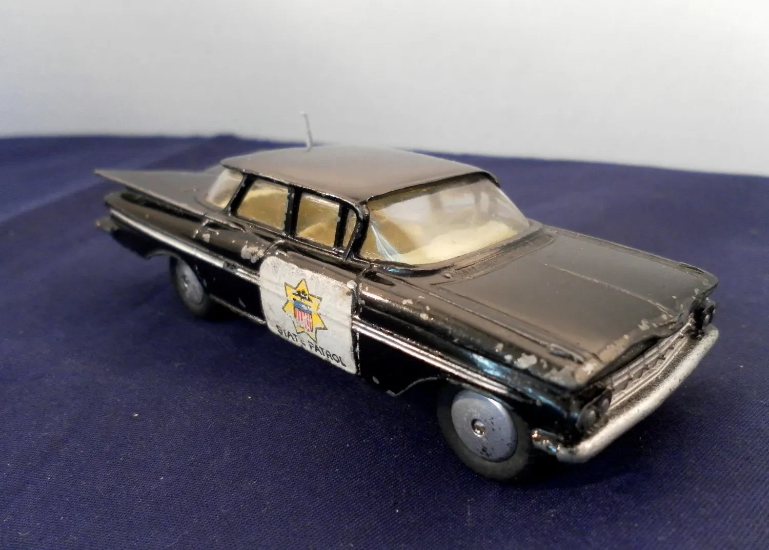 Vintage Corgi diecast police car