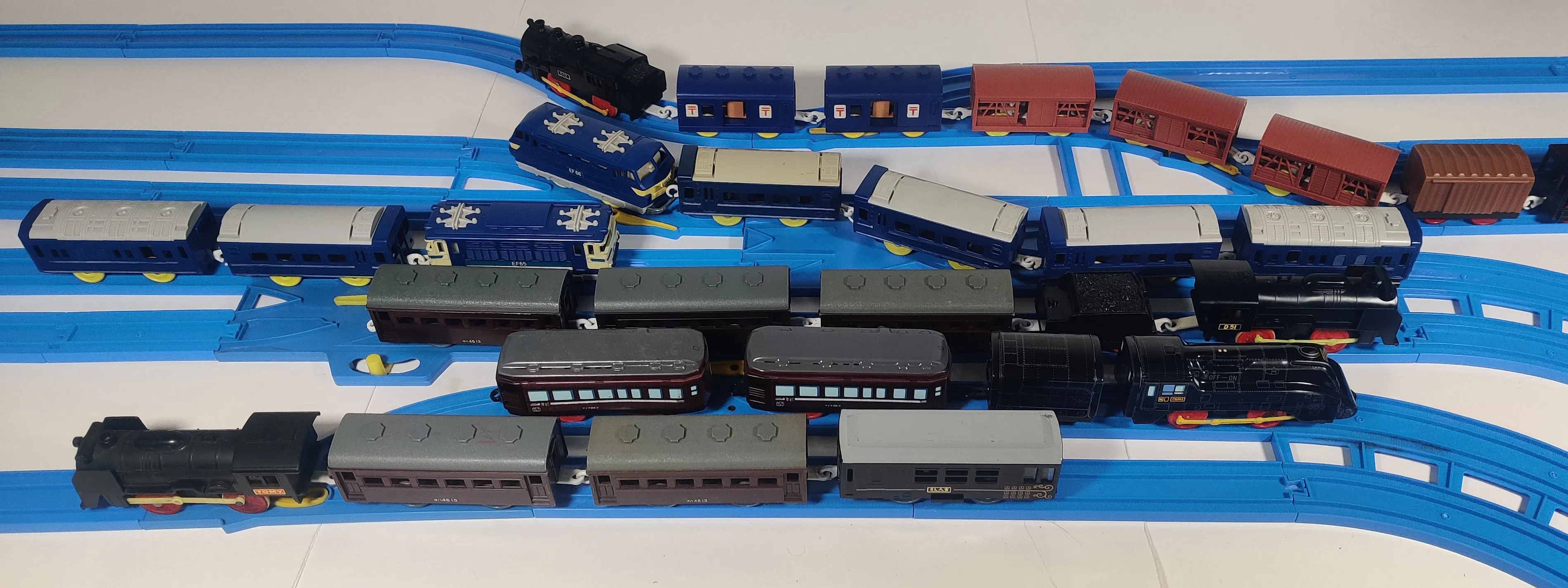 tomica train collection