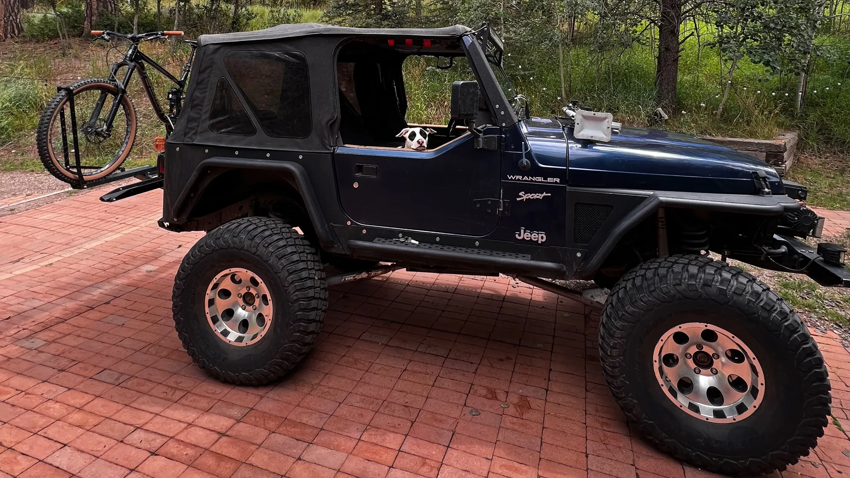 Jeep Wrangler TJ diecast collection