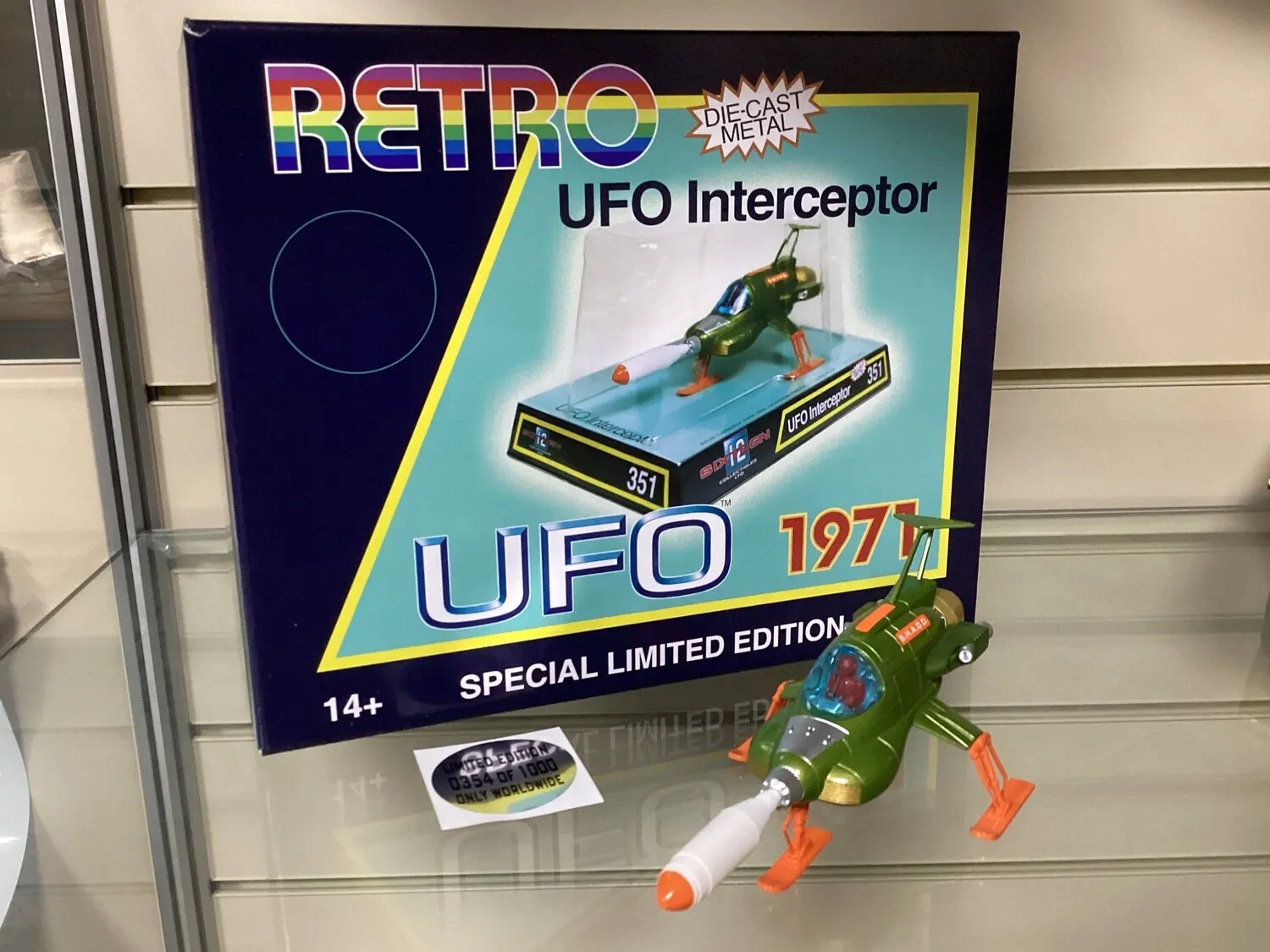 Diecast UFO Collection Display