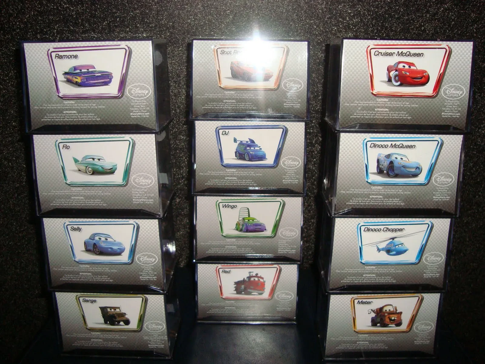 Disney Cars Die-cast Collection Display