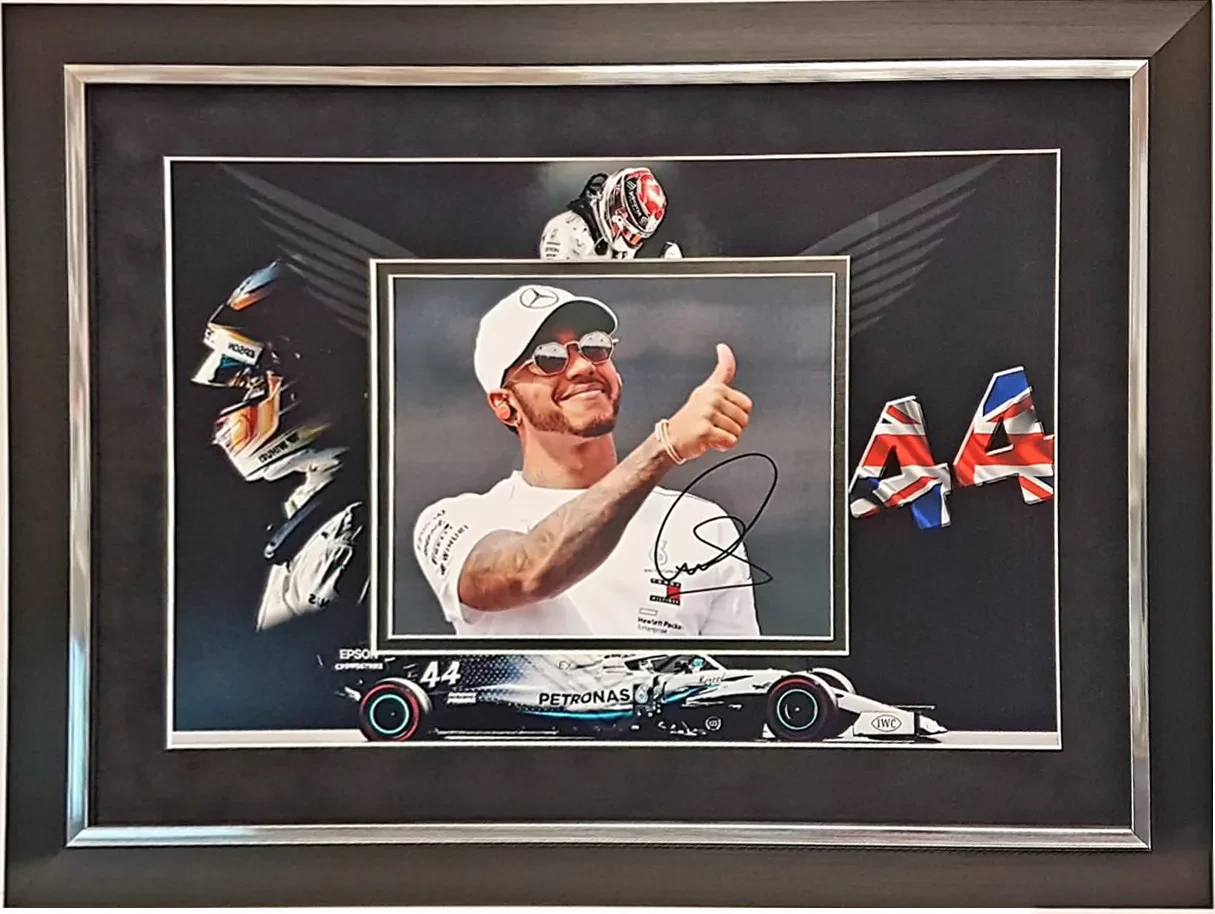 Lewis Hamilton Signed Diecast