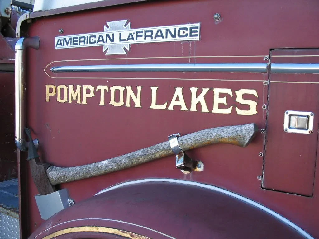 Close-up of a Diecast Fire Truck Detail 2024