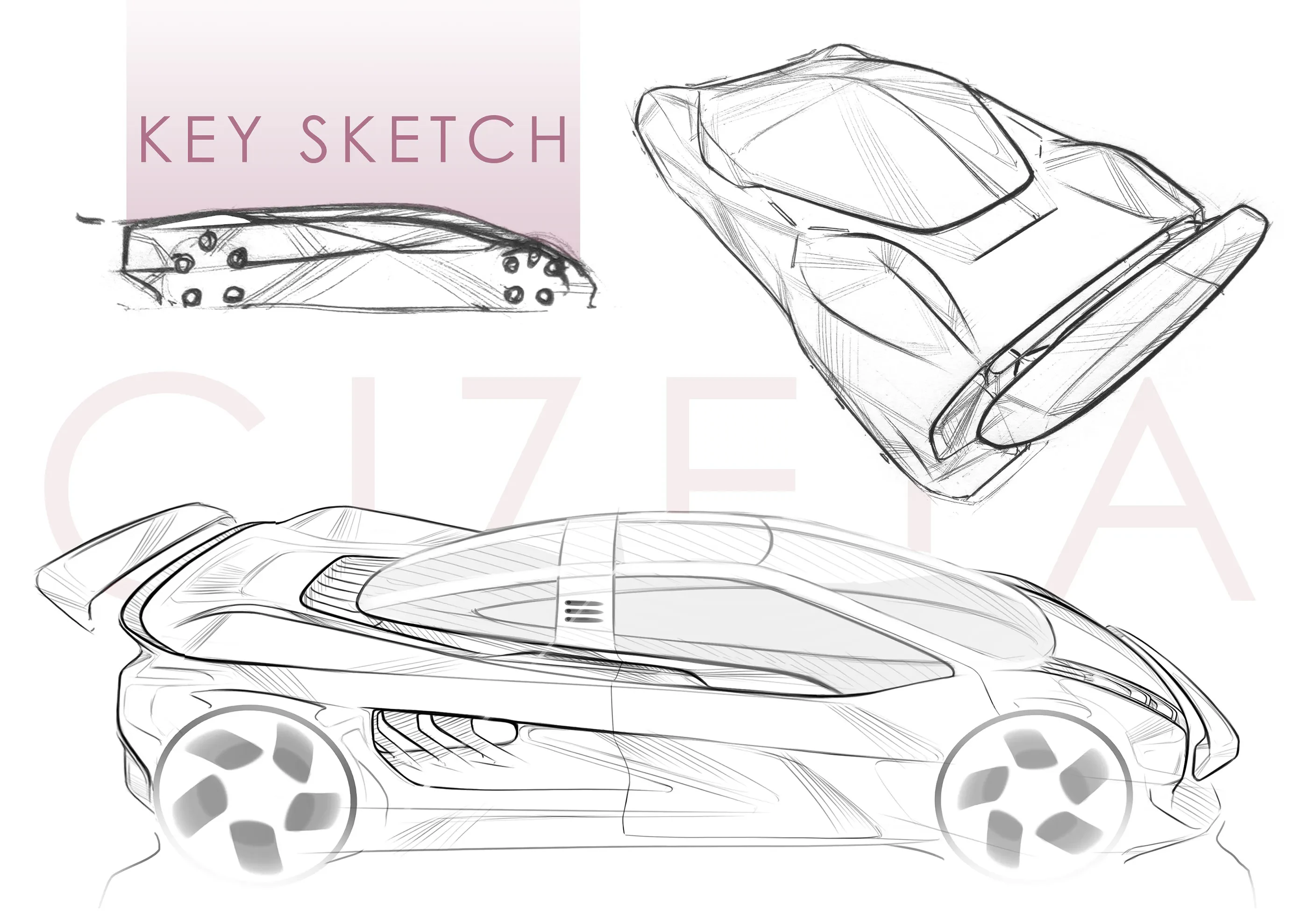 Cizeta diecast model collection