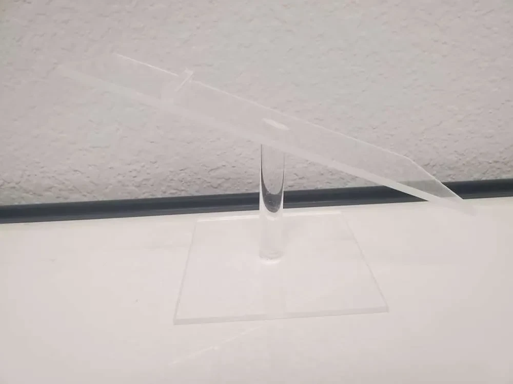 Wooden display riser with diecast airplanes