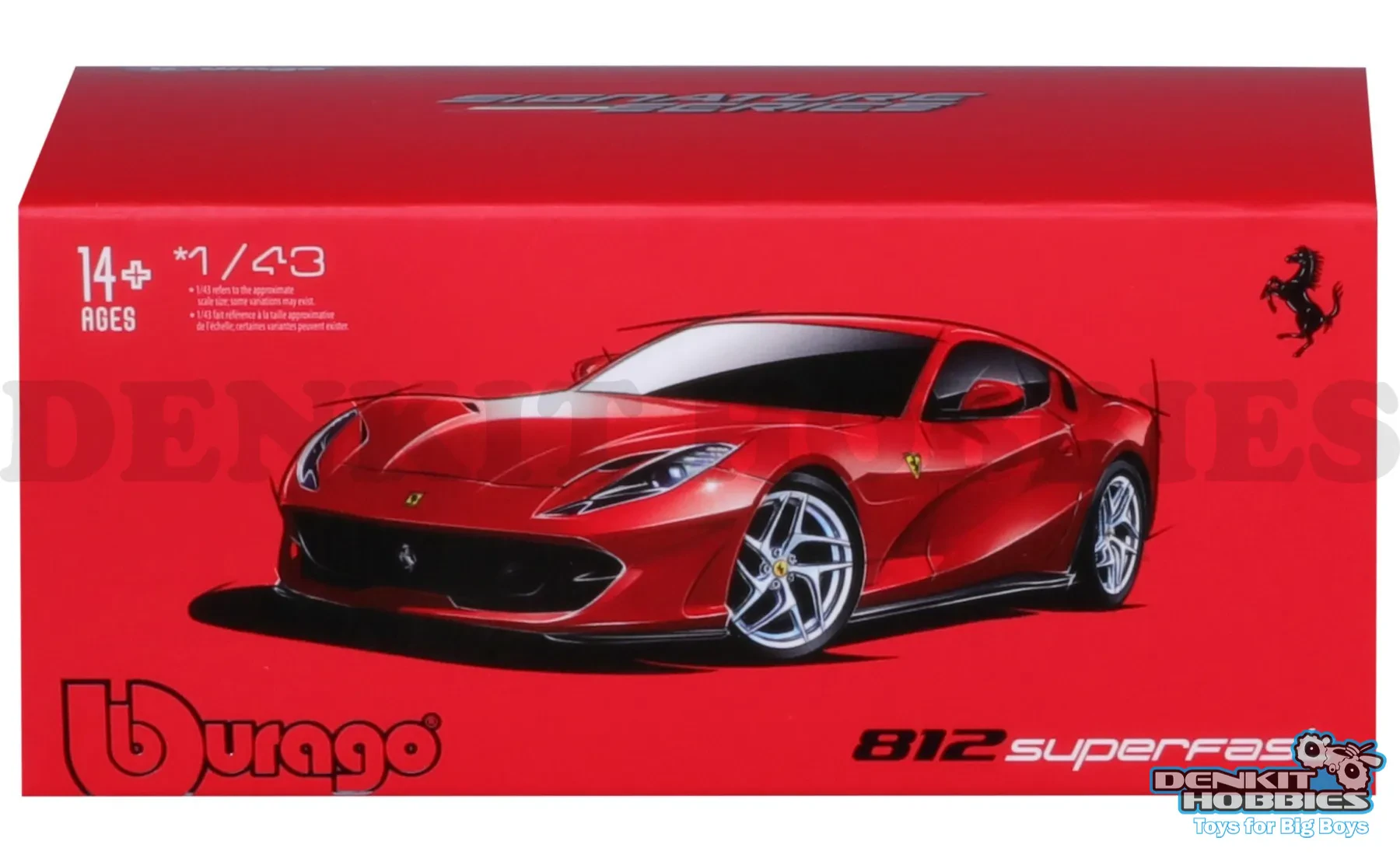 Ferrari 812 Superfast diecast Bburago