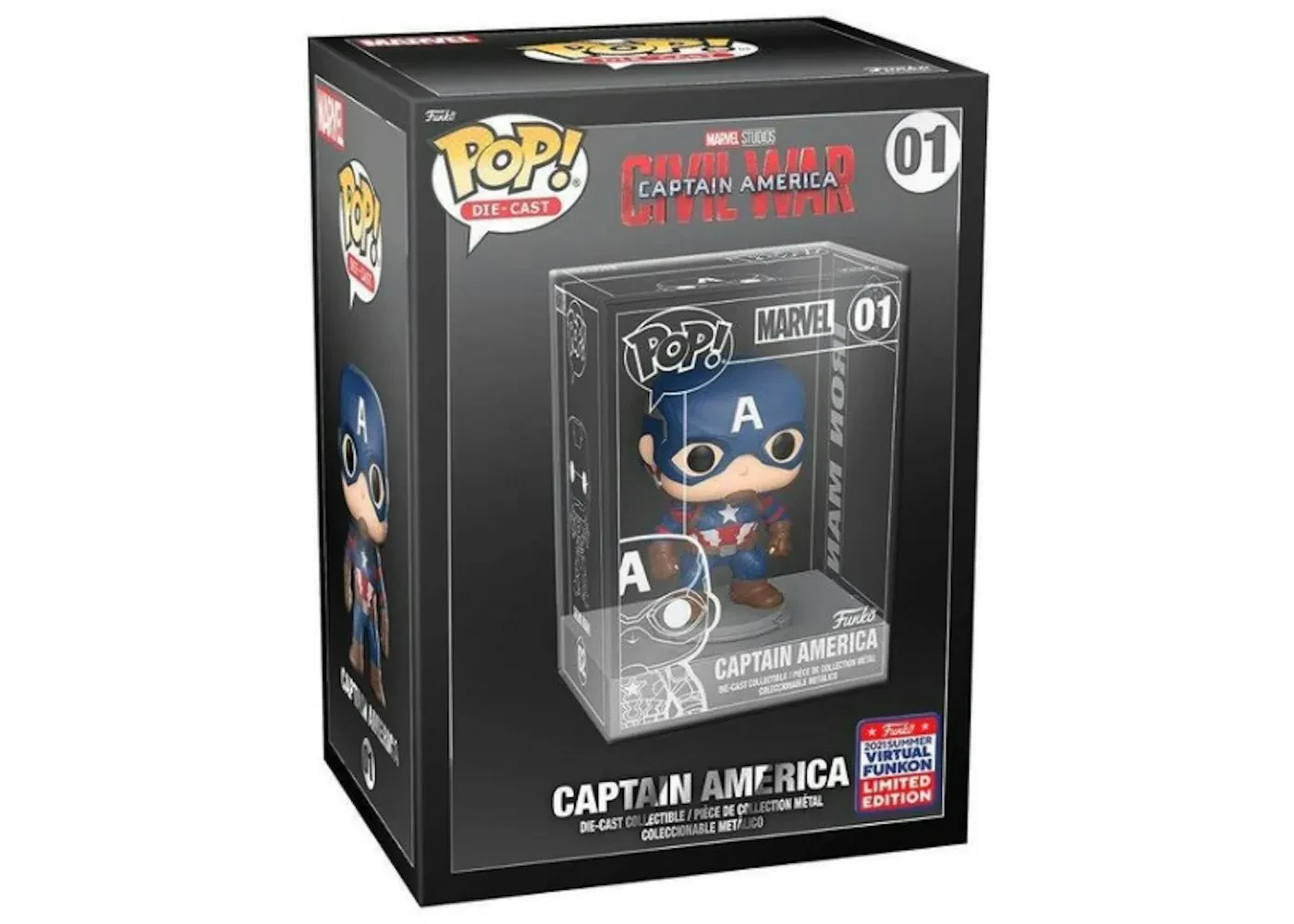 Captain America diecast figure 2024