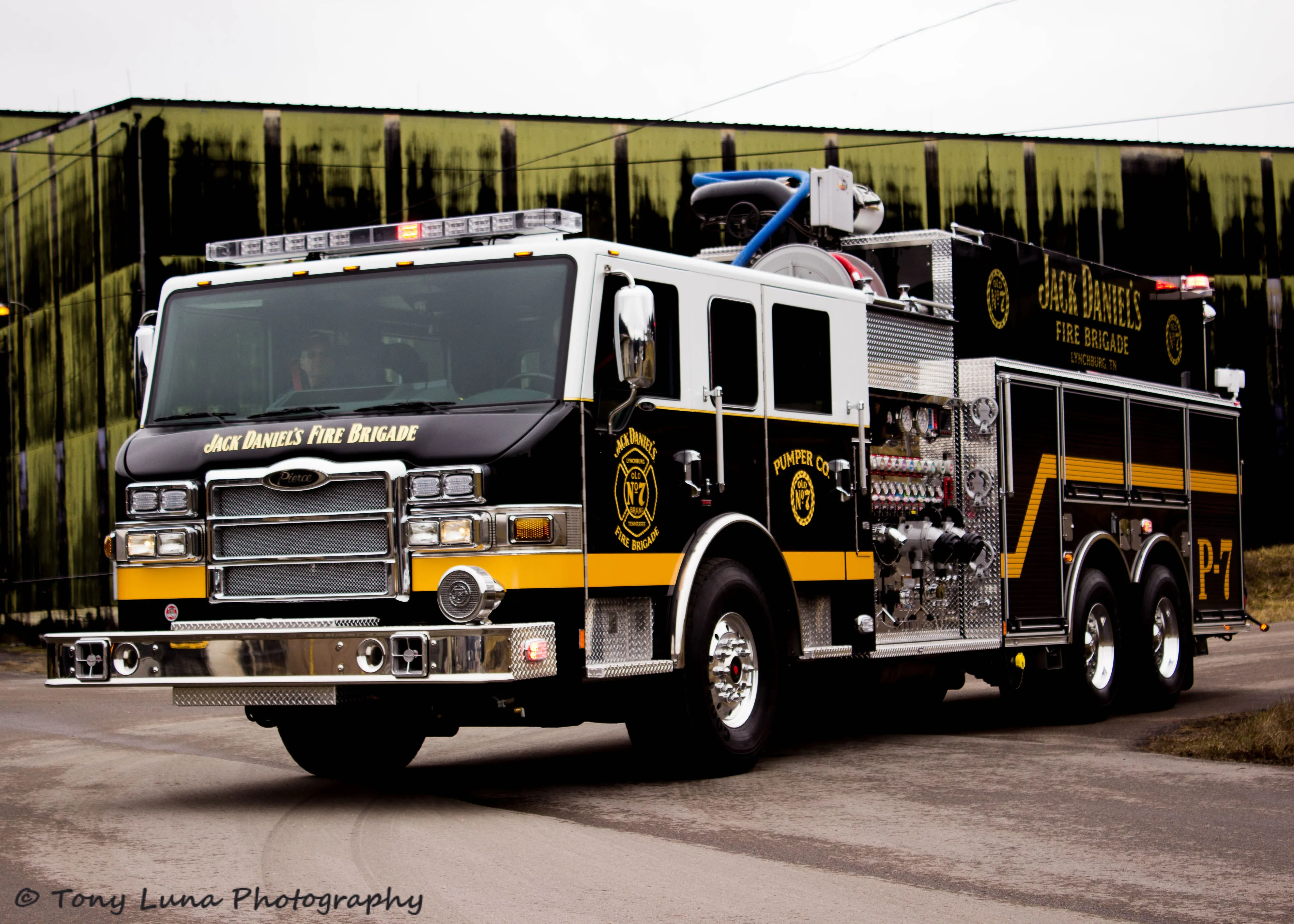 diecast cracker jack fire truck