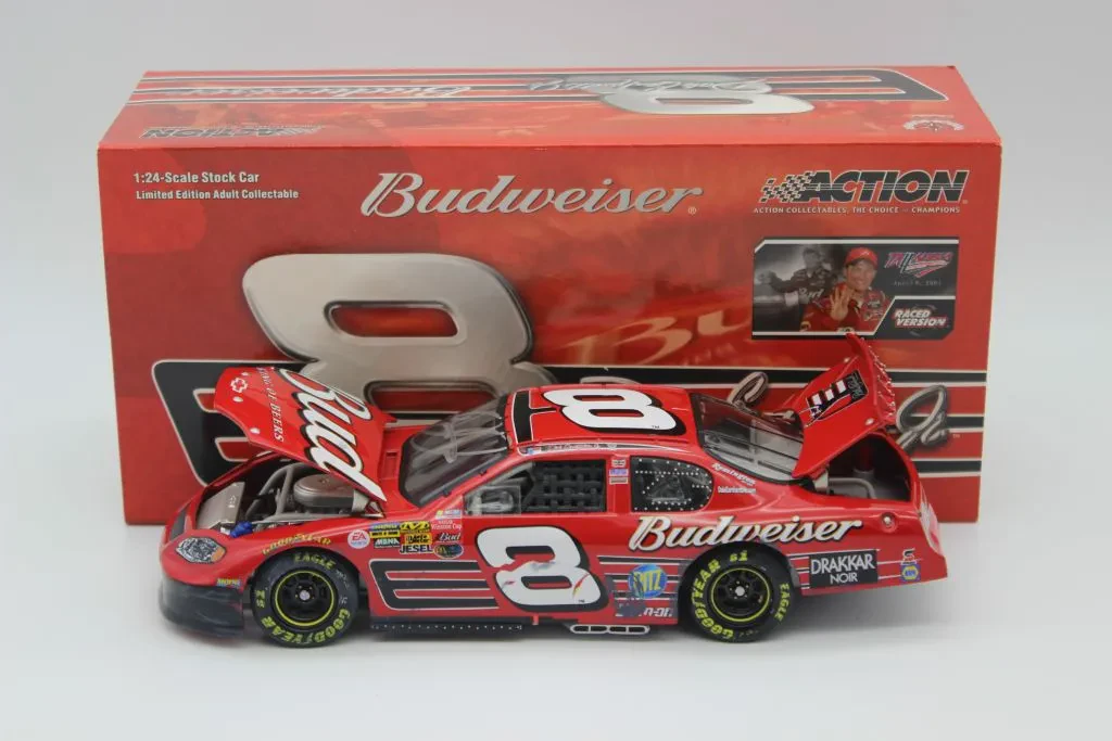 2003 Dale Jr Budweiser Holiday Diecast