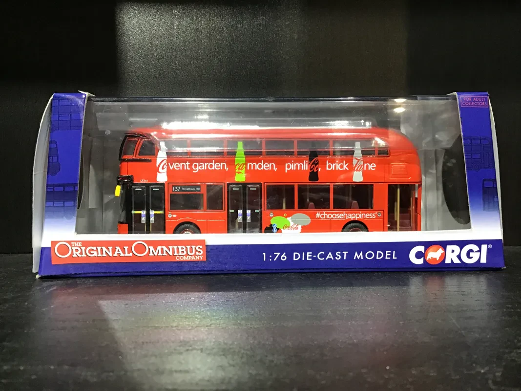 corgi glasgow bus model