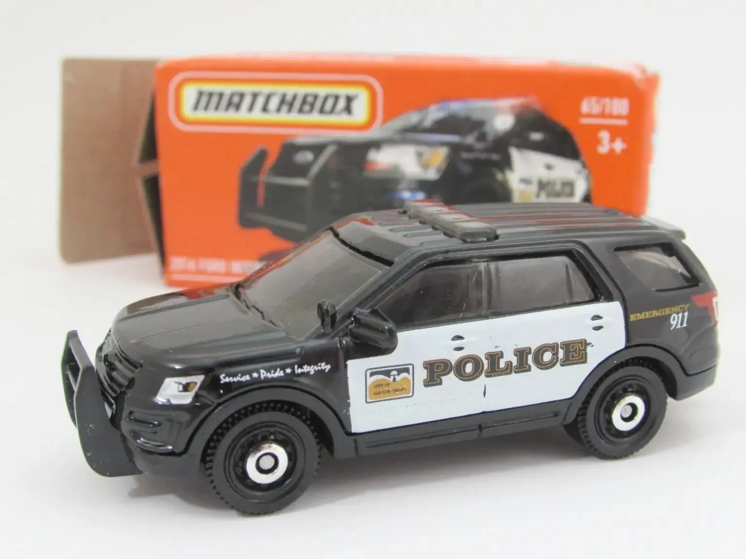 Assorted Diecast Police Cars