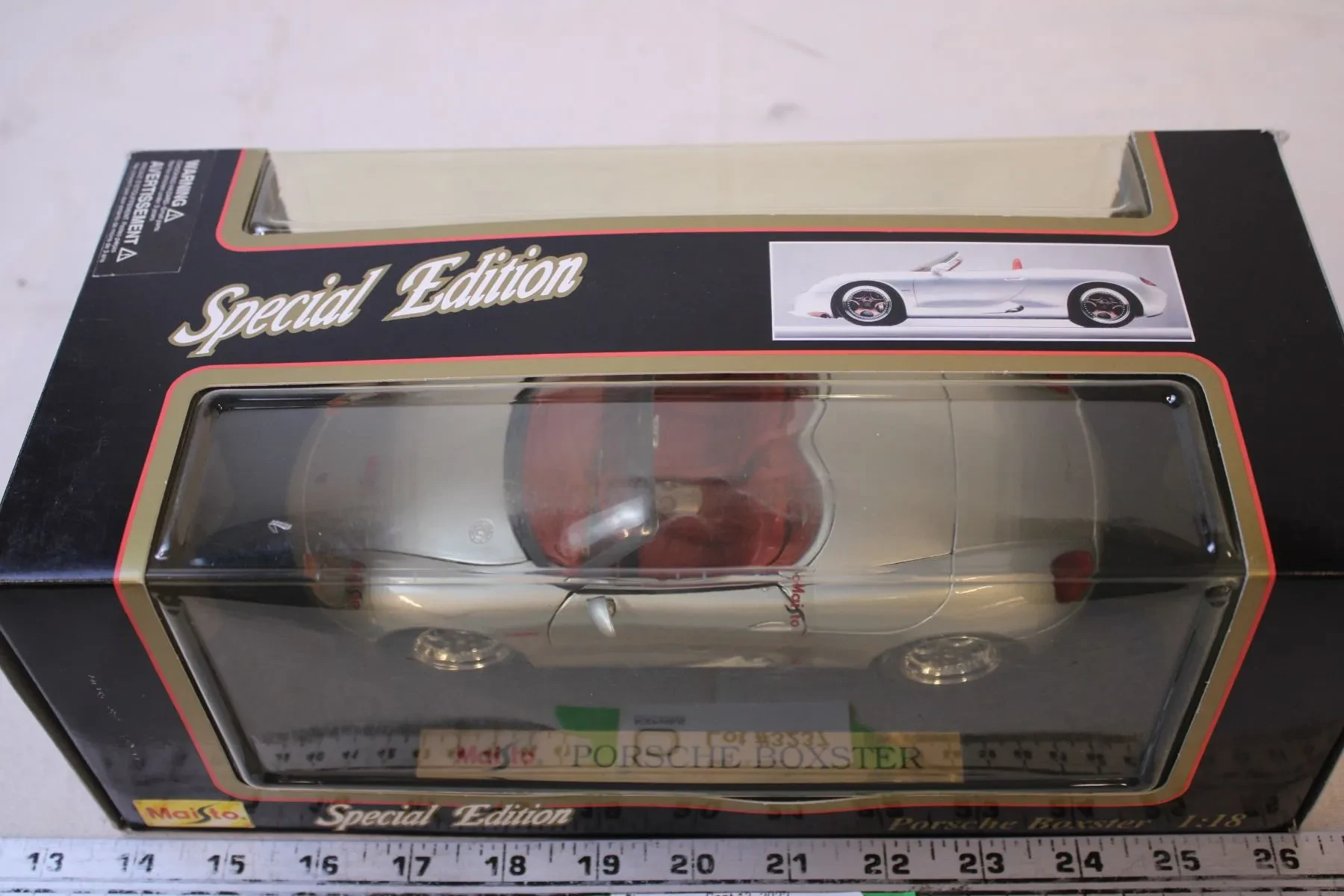 Porsche Boxster S Diecast 118 Scale