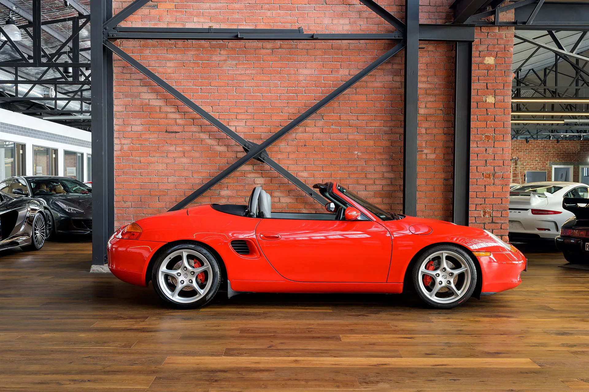 Porsche Boxster S Diecast Red