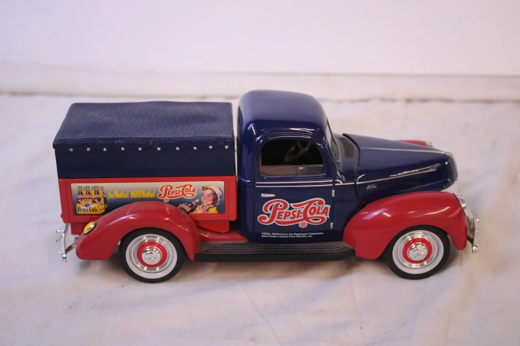 Happy diecast truck collector