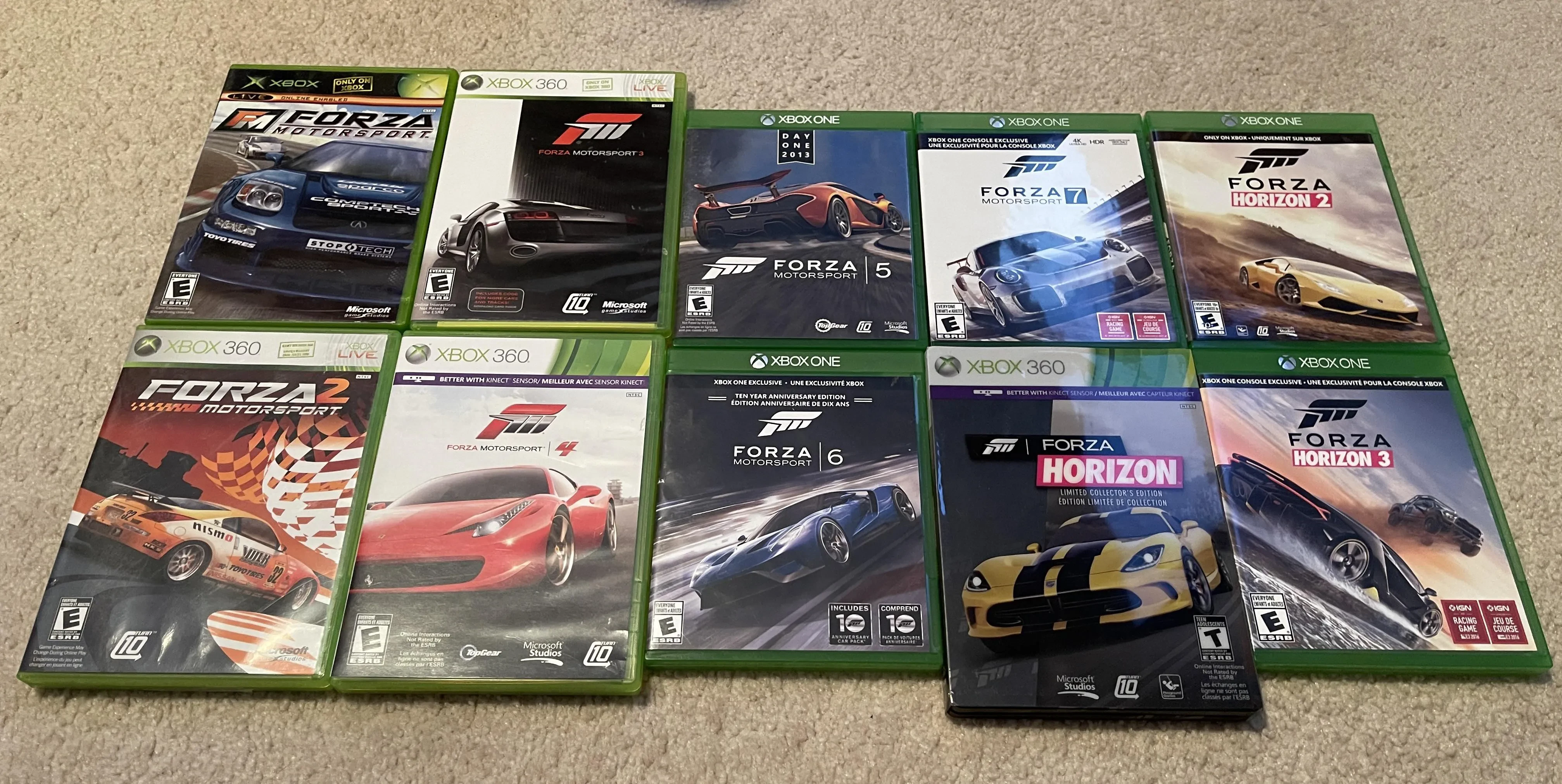 Forza diecast collection