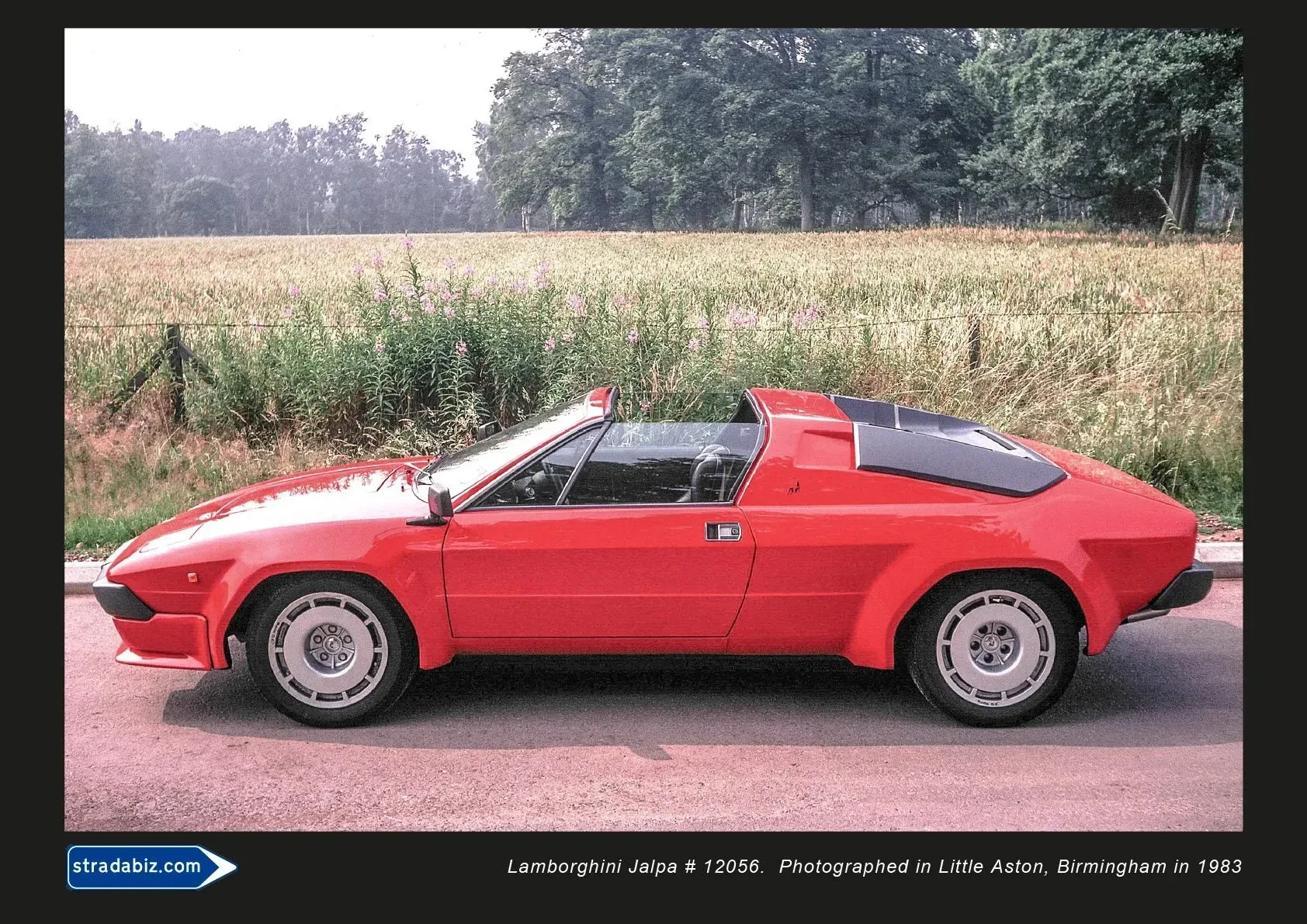 Lamborghini Jalpa Diecast Red