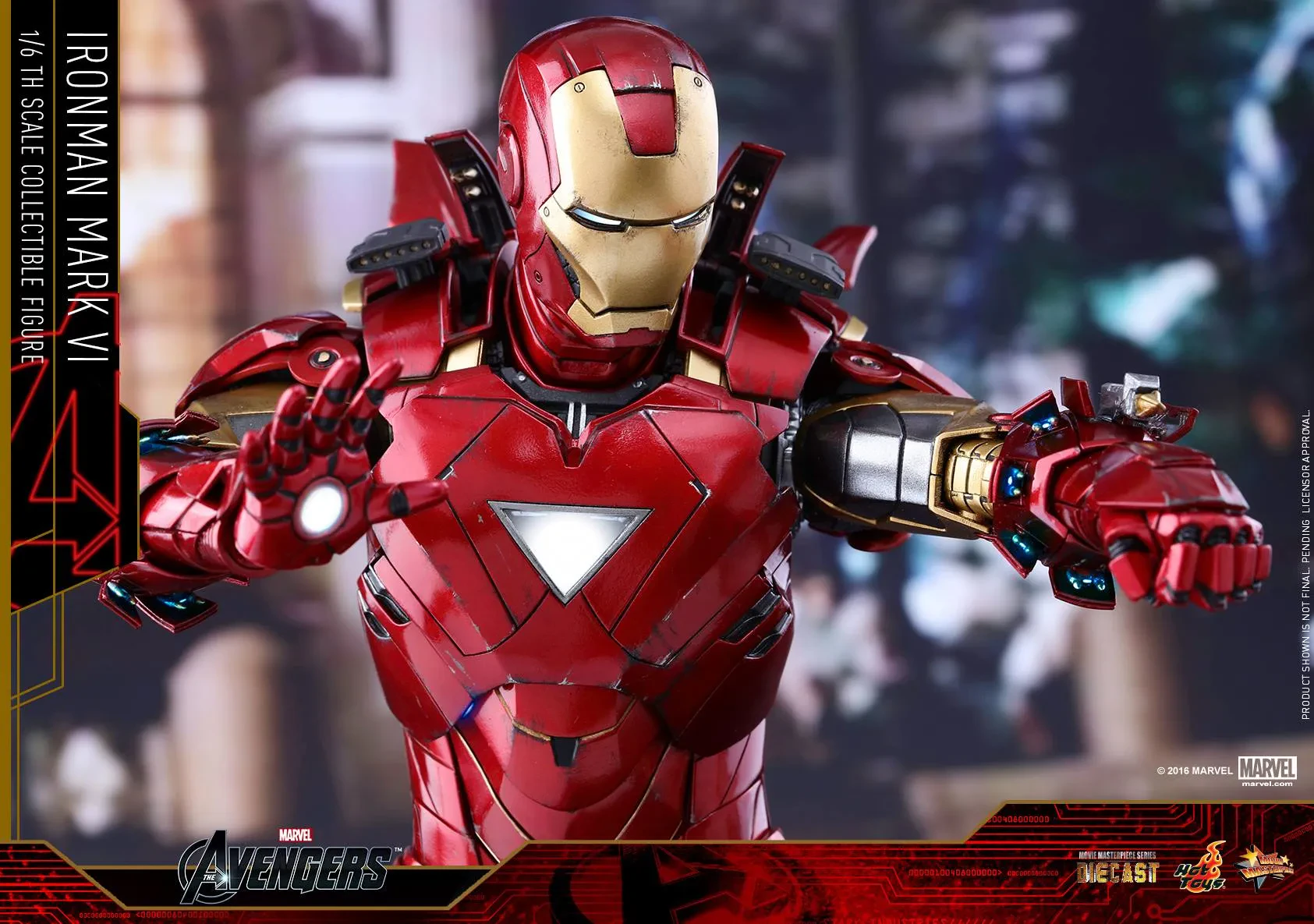 Iron Man Mark VII Diecast Parts