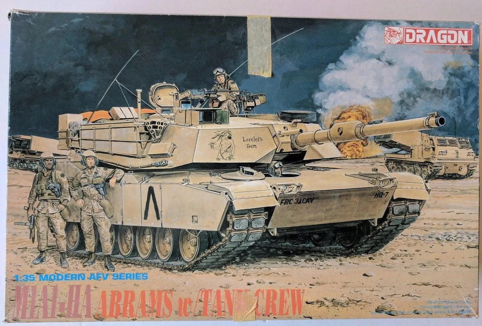 Dragon M1A1 Abrams diecast model