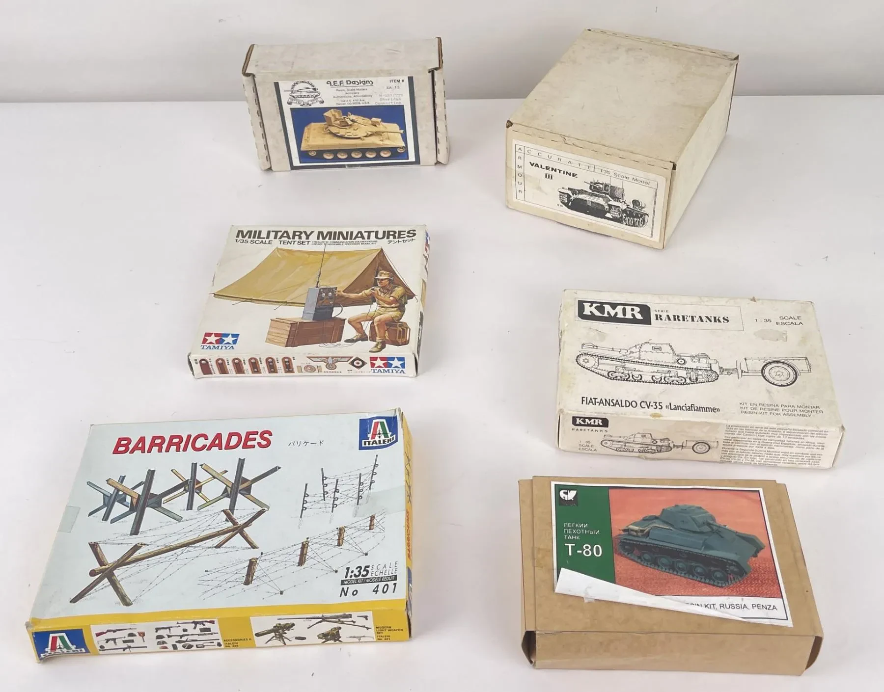 Dragon tank models collection